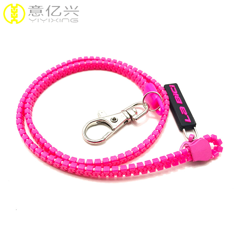 resin zipper lanyard