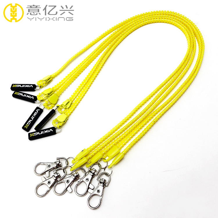 plastic zipper lanyard