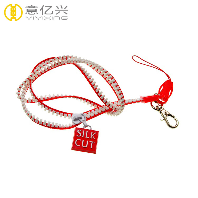 zipper lanyard