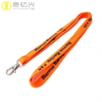  100% polyester cheap printed custom tube lanyard for sale