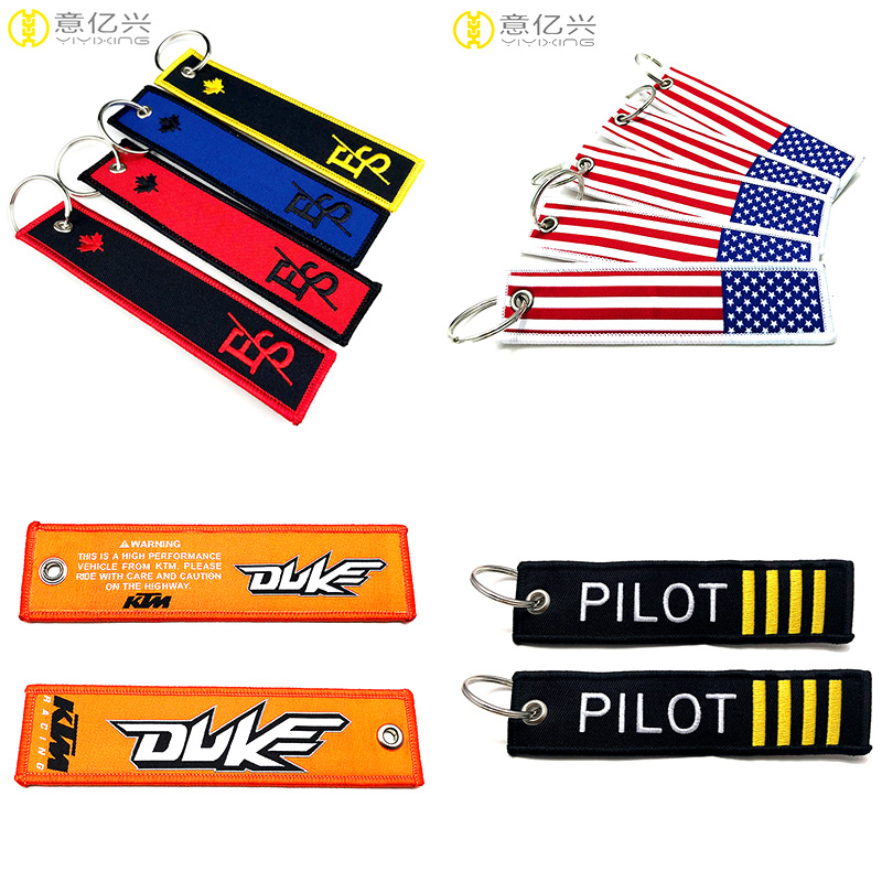 jet tag keychains