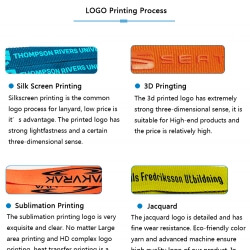 Introduction to the common printing process of ribbon lanyard logo