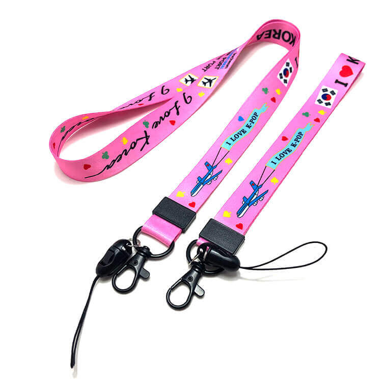 sublimated lanyard