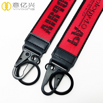 Wholesale factory best keychain carabiner keyring with short