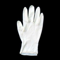 Disposable White Nitrile Gloves