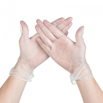 Disposable Clear Nitrile Gloves