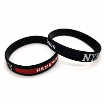 Silicone wristband bracelet