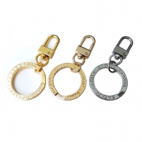Lettering Key ring with rotating buckle