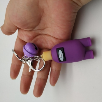 Custom among us 3d available design rubber silicone Keychain