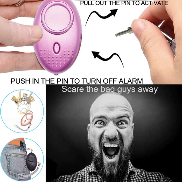 Self Defense Personal Alarm Keychain