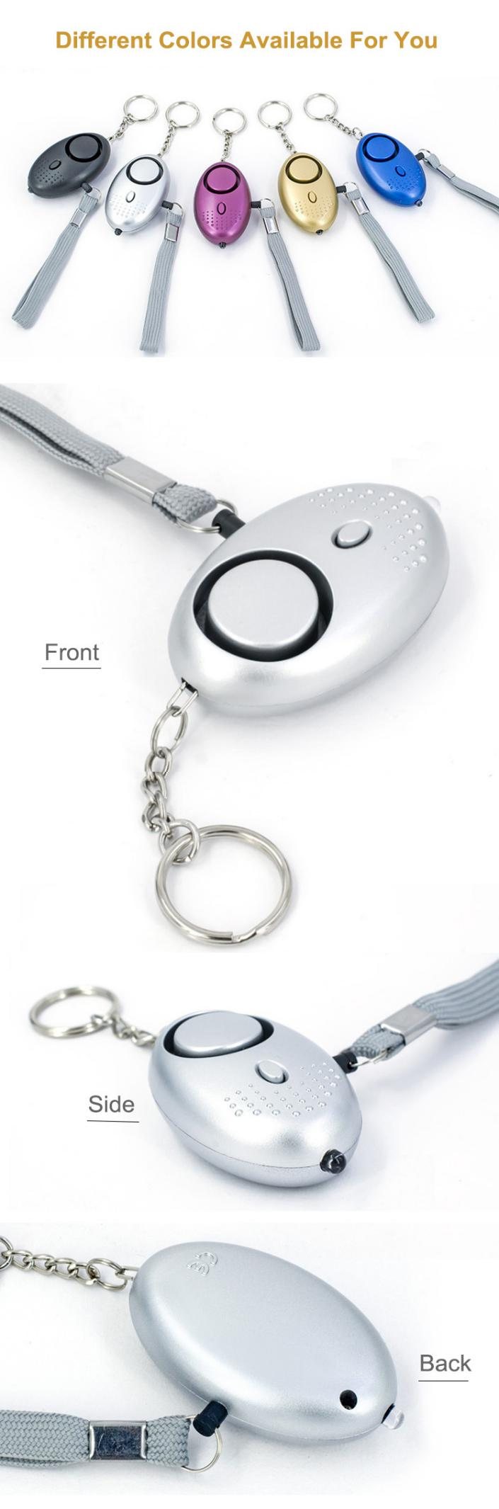 Self Defense Personal Alarm Keychain