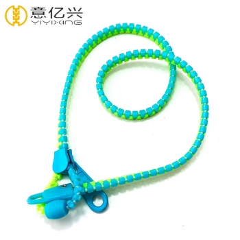 Plastic Zipper Lanyards