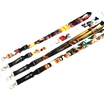 Basketball sports star photo printing lanyard