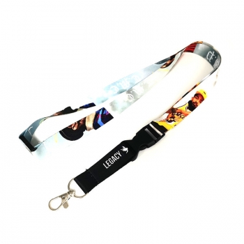 Basketball sports star photo printing lanyard