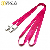 Custom  polyester material blank sublimation lanyards