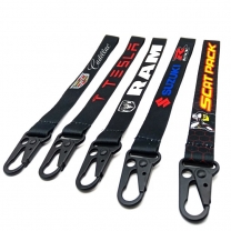 Customized Cheap Polyester Sublimation Short Lanyard