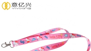 Full Printing Hello Kitty Lanyard With Custom Design