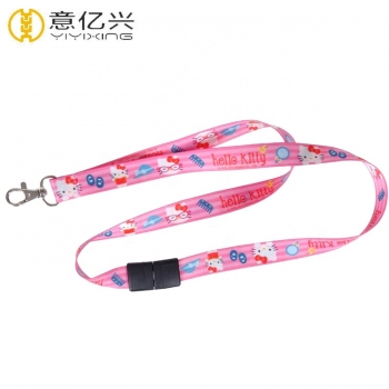 Full Printing Hello Kitty Lanyard With Custom Design