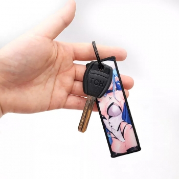 anime jet tag keychain
