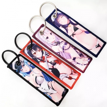 jet tag keychain