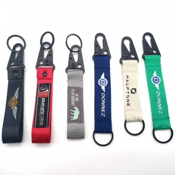 Short Webbing Strap Keyring