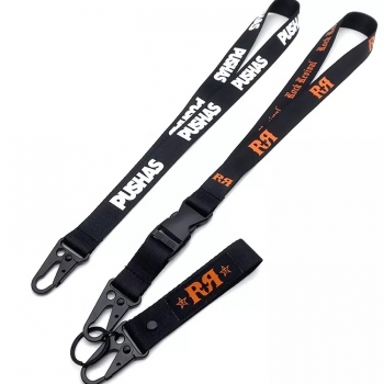 Customizable Printed Nylon Lanyard