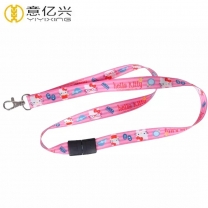 Sublimation Full Printing Hello Kitty Lanyard