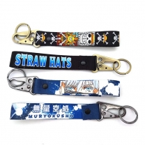 YYX Fashion Custom Lanyard Carabiner Metal Keychain Anime Theme Carabiner Keychain with Custom Design