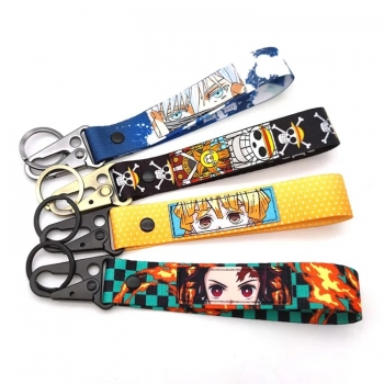 YYX Fashion Custom Lanyard Carabiner Metal Keychain Anime Theme Carabiner Keychain with Custom Design