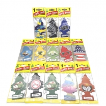 Die Cut Car Air Hanging Fresheners For Promotional Gift
