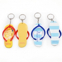Promotional Custom 3D Soft Pvc Key Chain Custom Silicone Rubber Shoe Shape Keychains