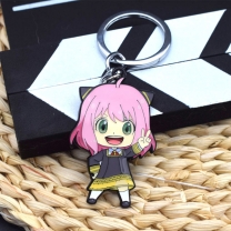 Manufacturer Cute Metal Zinc Alloy Fancy Car Key Chains Cheap Custom Logo Enamel Anime Keychain