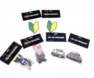 Custom Design Die Cut Printed Hanging Paper Board Car Air Freshener Long Last Scents Car Perfume