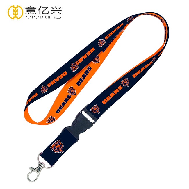 What are the types of neck lanyards