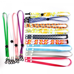 What are some common uses for custom nylon lanyards?
