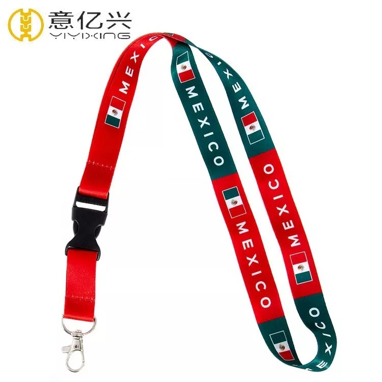 What are the different types of custom lanyards?