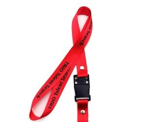 Custom Lanyard Silkscreen  Logo Promotional 25mm Width High Quality Hook Custom Sublimation Polyester Lanyard