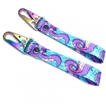 Personalized Wholesale Custom Keytag Jet Tag Sublimation Printed lanyard Keychain