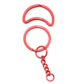 keychain rings with chain