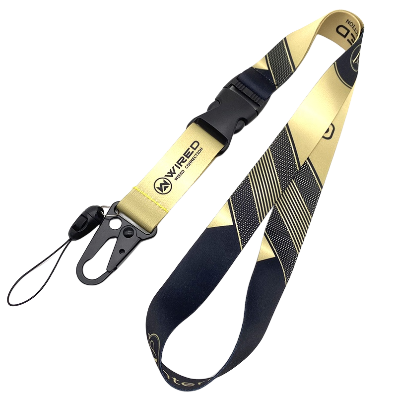 "Conference lanyard" is a specific type of lanyard designed for use at conferenc