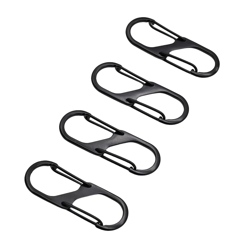 What is a carabiner keychain?