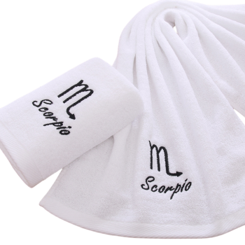 sweat towels custom logo cotton