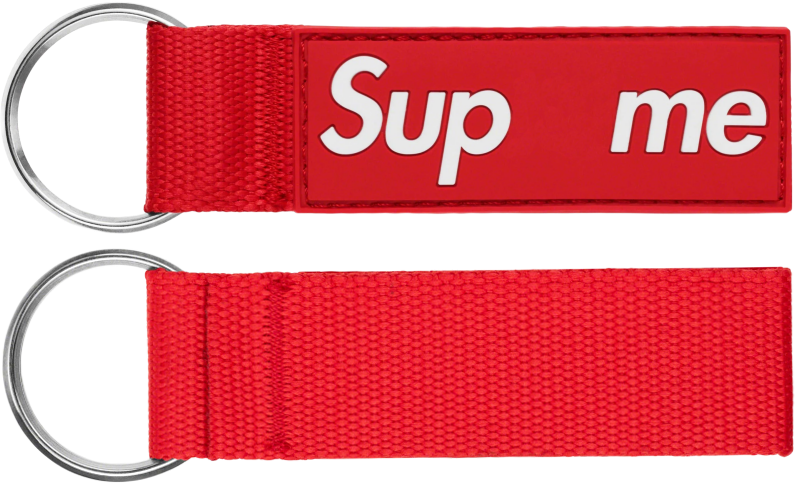 webbing keychain supreme