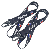 Promotional Neck strap Lanyards Polyester Nylon Sublimation Printed Logo Design Custom Lanyard for Events & Promotions