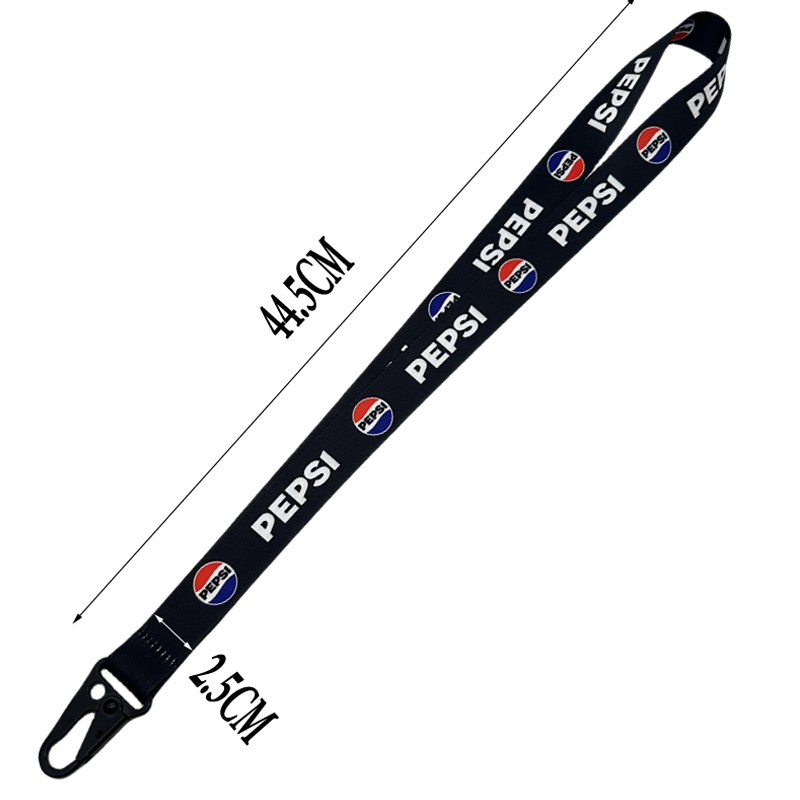 Black Lanyard For Keys