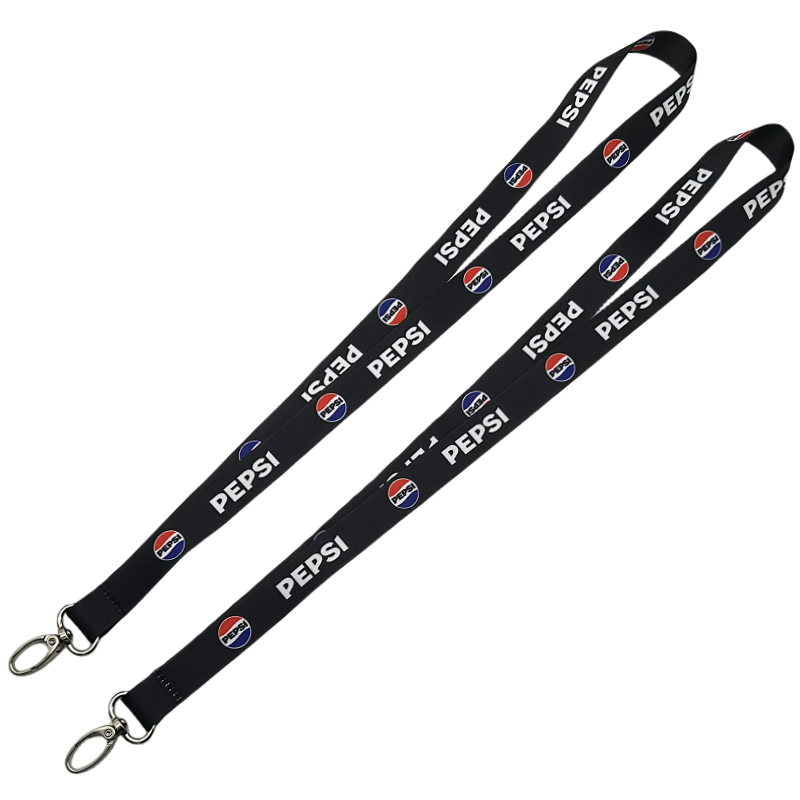 Black Lanyard With Clip