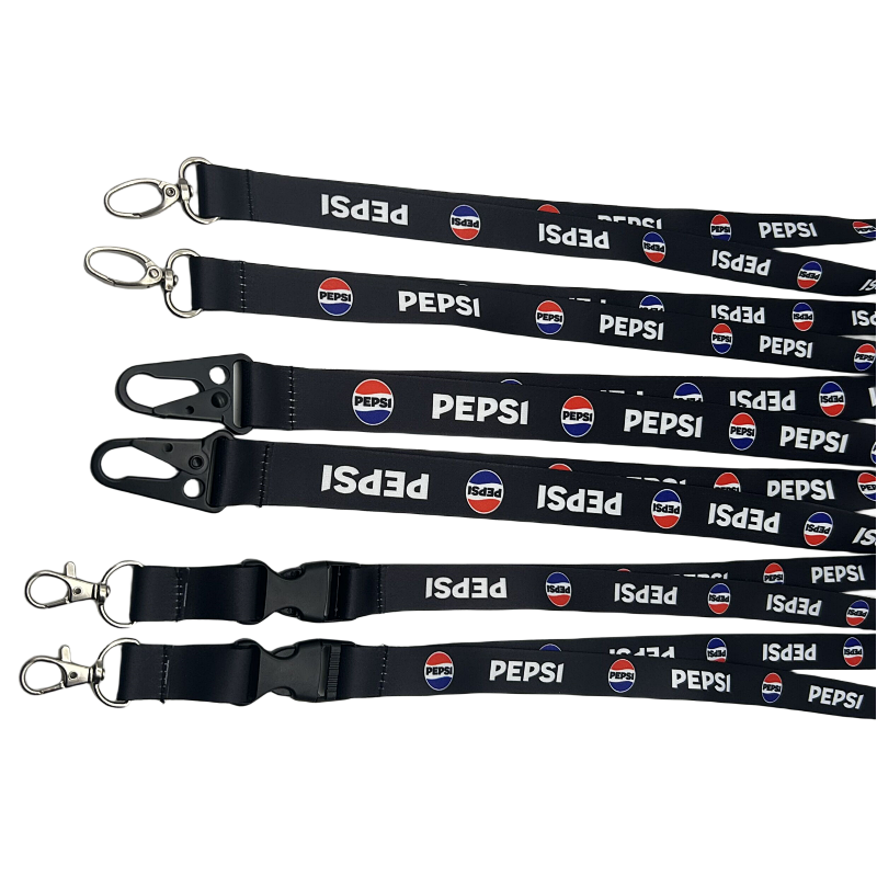 Black Lanyards With Clip