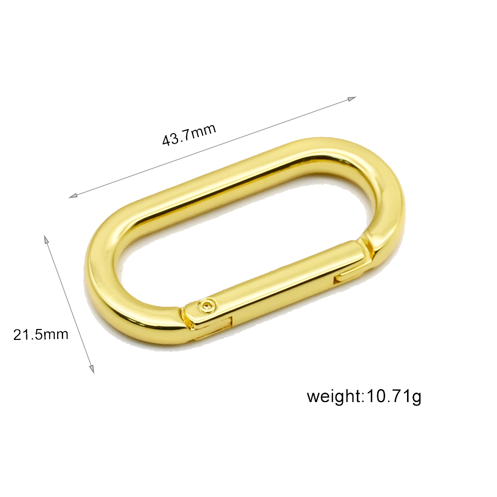Oval Carabiner Custom Size