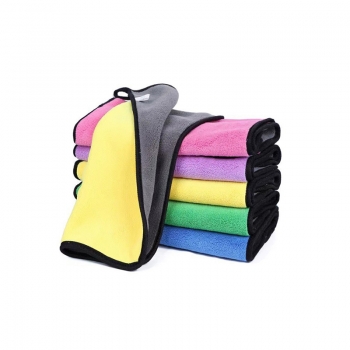Quick Absorption Coral Plush Towel