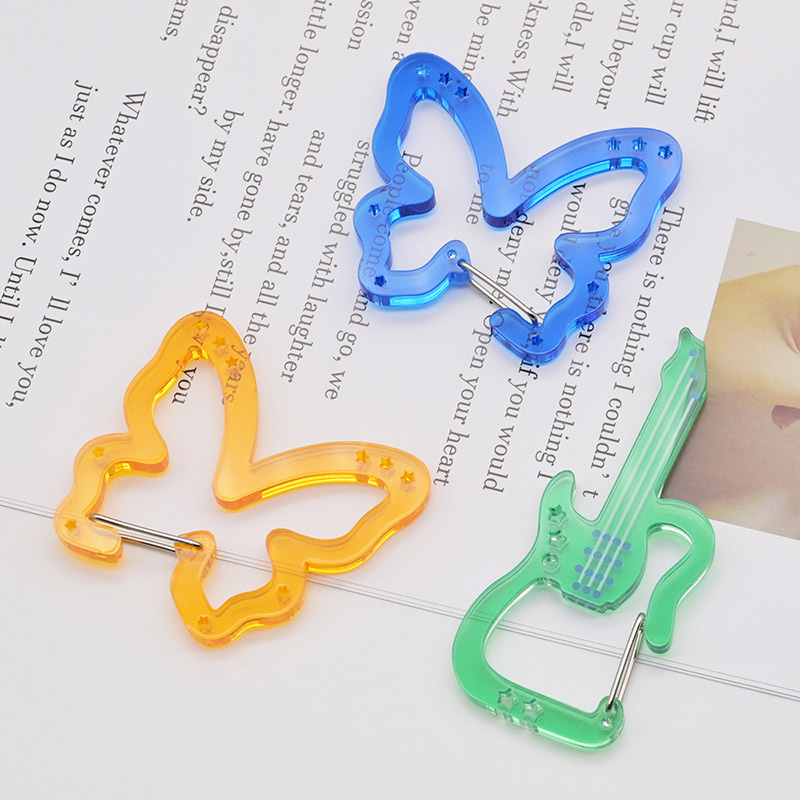 Acrylic Carabiner Keyring